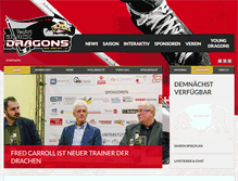 Tablet Screenshot of black-dragons-erfurt.de